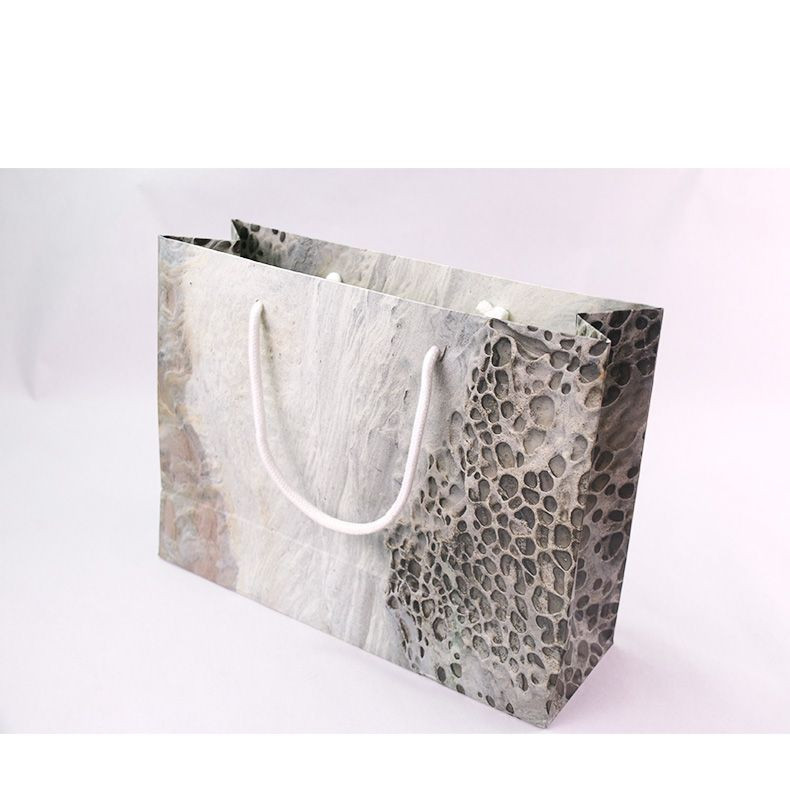 PRINTED FANCY COLOR PAPER BAG