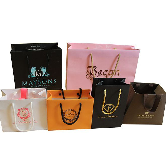 paper bags with Logo
